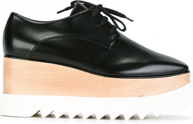 Stella McCartney Elyse platform shoes Zwart