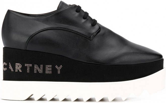 Stella McCartney Elyse schoenen met plateauzool Zwart