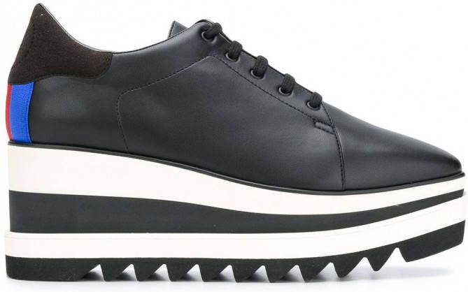 Stella McCartney Elyse ster sneakers Zwart