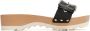 Stella McCartney Elyse slippers verfraaid met studs Zwart - Thumbnail 1