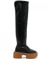 Stella McCartney Emilie overknee laarzen Zwart - Zwart