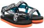 Stella McCartney Kids Sandalen met klittenband Zwart - Thumbnail 1