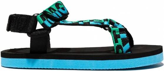 Stella McCartney Kids Sandalen met klittenband Blauw