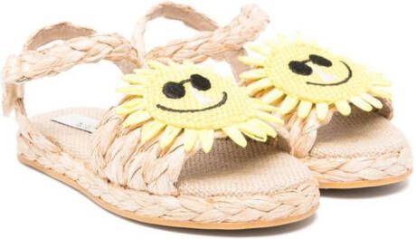 Stella McCartney Kids Slingback sandalen Bruin