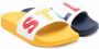 Stella McCartney Kids Slippers met logoprint Wit - Thumbnail 1