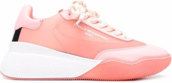 Stella McCartney Loop low-top sneakers Roze
