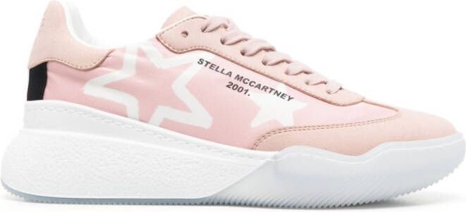 Stella McCartney Loop low-top sneakers Roze