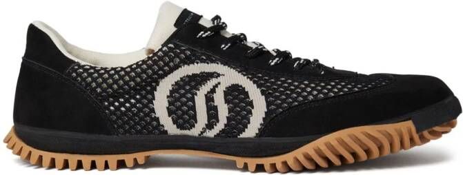 Stella McCartney S-Wave sneakers met mesh Zwart