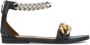 Stella McCartney Sandalen met kettingdetail Zwart - Thumbnail 1