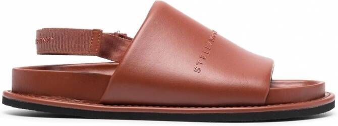 Stella McCartney Sandalen met klittenband Rood