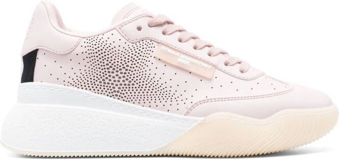 Stella McCartney Sneakers met pailletten Roze