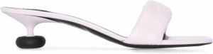 Stella McCartney Shroom sandalen van imitatieleer Paars