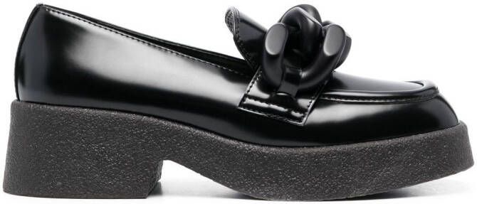 Stella McCartney Skyla chunky loafers Zwart