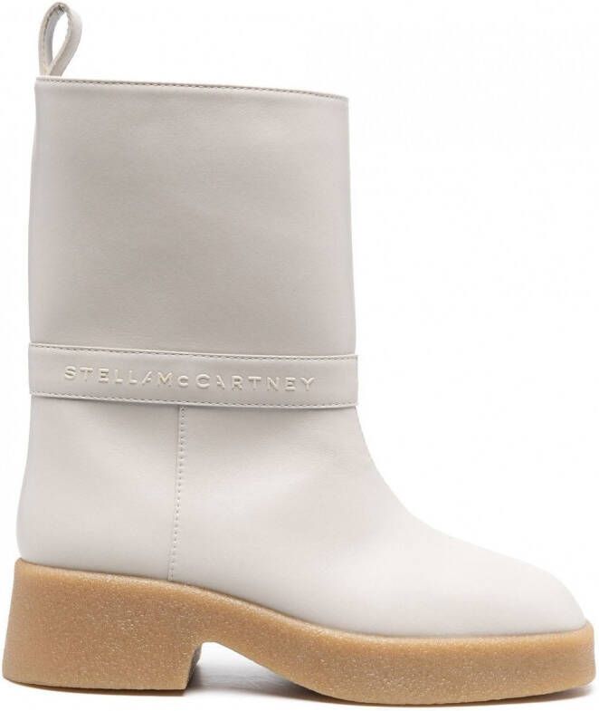 Stella McCartney Skyla kleine laarzen Beige