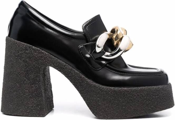 Stella McCartney Skyla pumps verfraaid met ketting Zwart