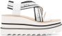 Stella McCartney Sneakelyse sandalen met plateauzool Wit - Thumbnail 1