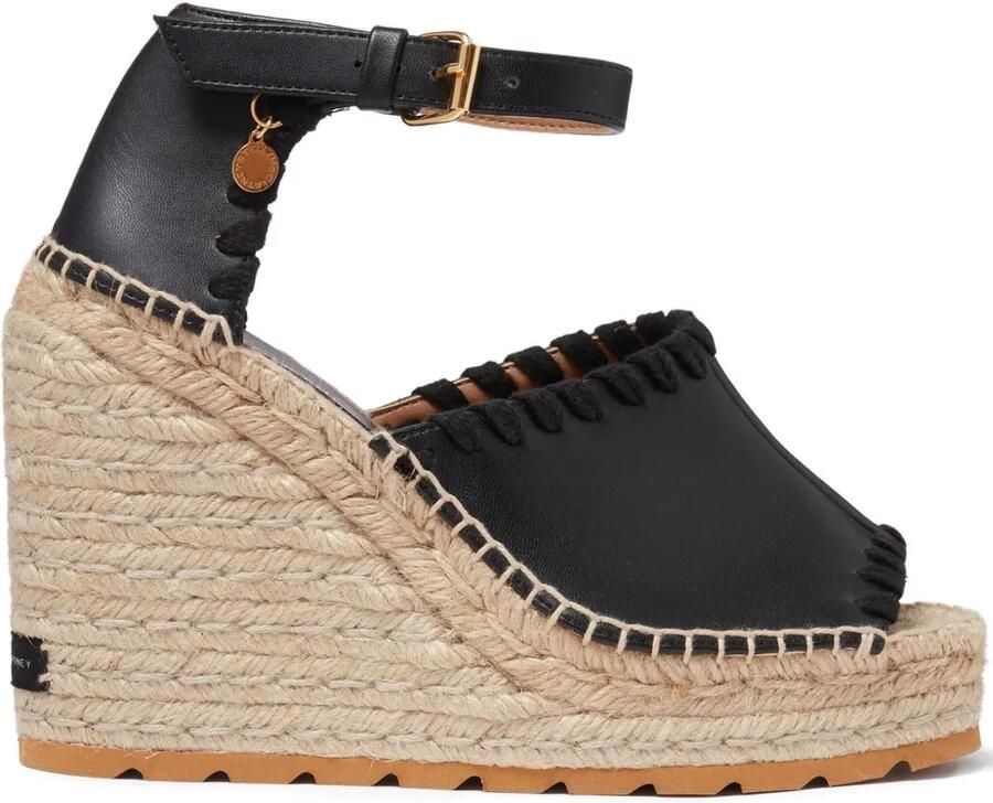 Stella McCartney 100 mm Gaia espadrilles Zwart