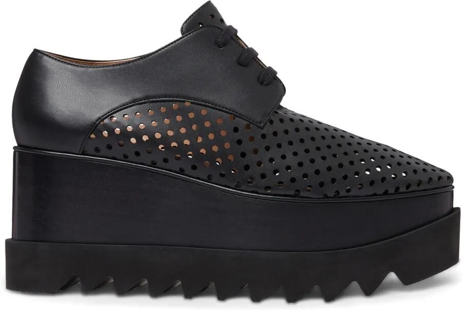 Stella McCartney Brogues met plateauzool Zwart