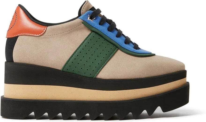 Stella McCartney Elyse derby schoenen met plateauzool Beige