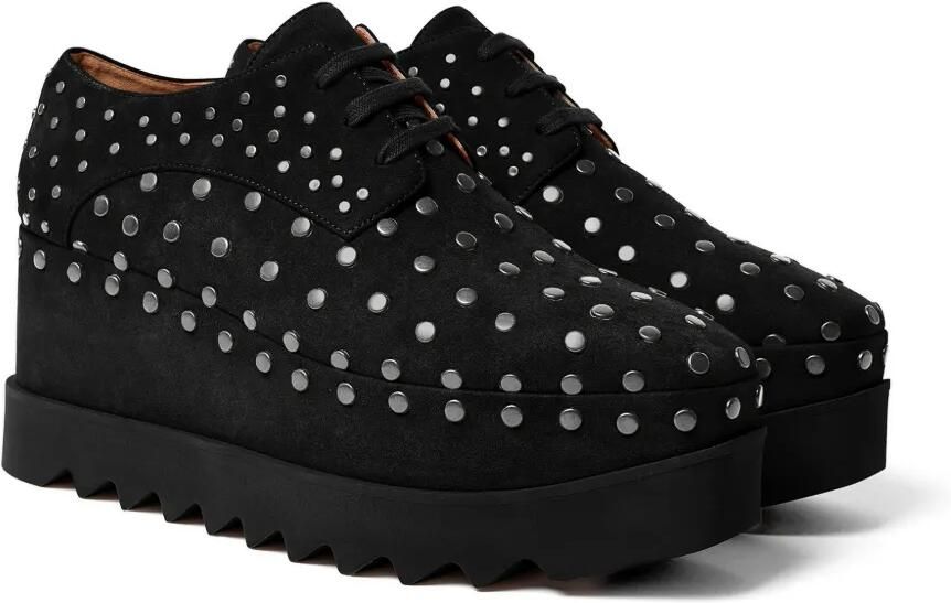 Stella McCartney Elyse derby schoenen met studs Zwart - Foto 4