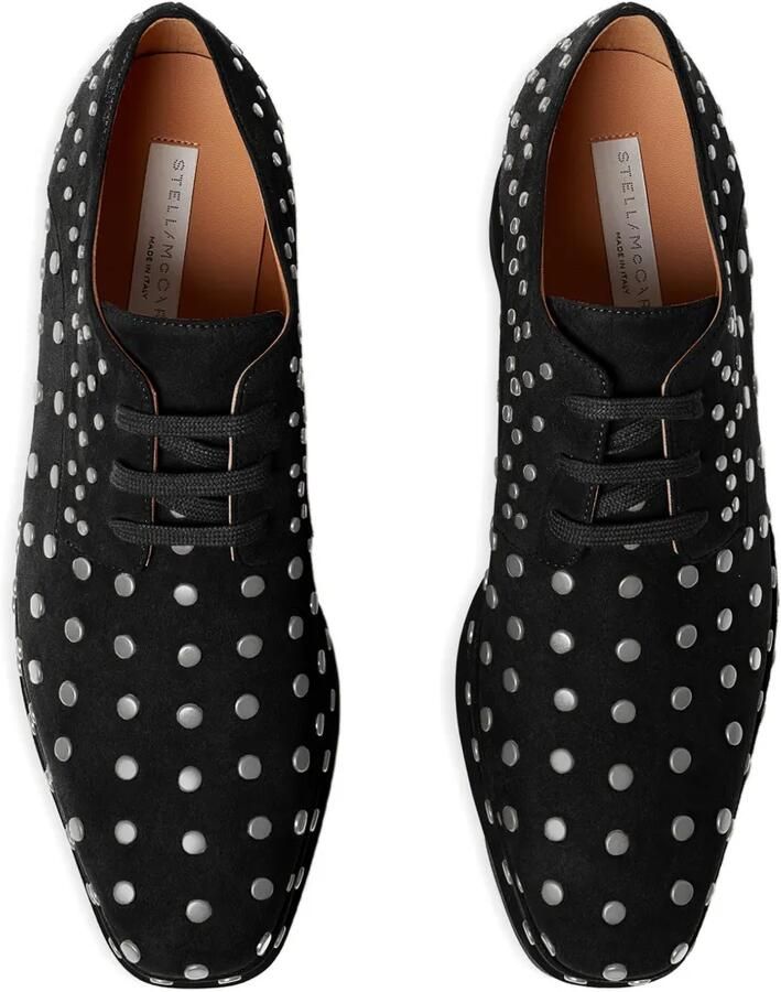 Stella McCartney Elyse derby schoenen met studs Zwart - Foto 3