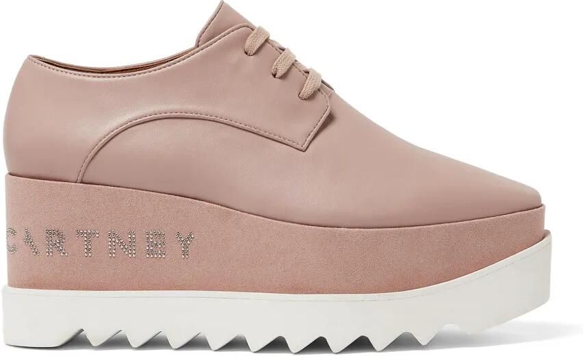 Stella McCartney Elyse schoenen met plateauzool en logo Roze - Foto 3