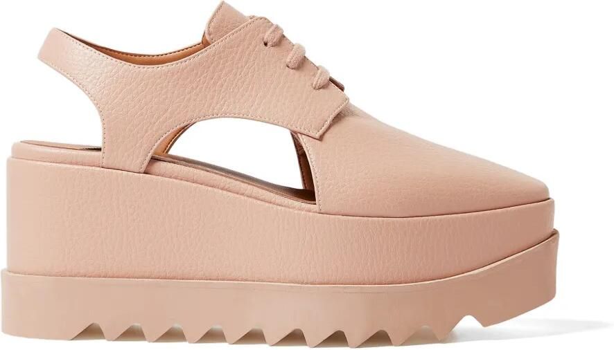 Stella McCartney Elyse slingback schoenen met plateauzool Roze