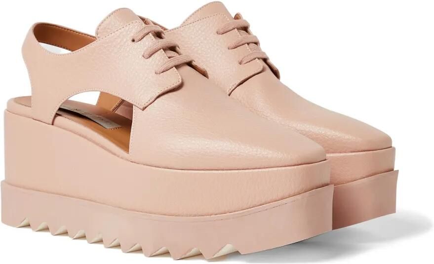 Stella McCartney Elyse slingback schoenen met plateauzool Roze - Foto 4