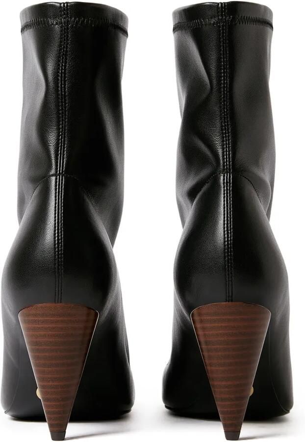Stella McCartney Enkellaarzen met rits Zwart - Foto 4