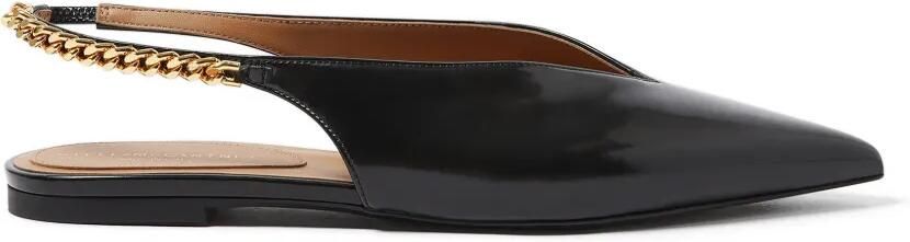 Stella McCartney Falabella platte slingback schoenen Zwart