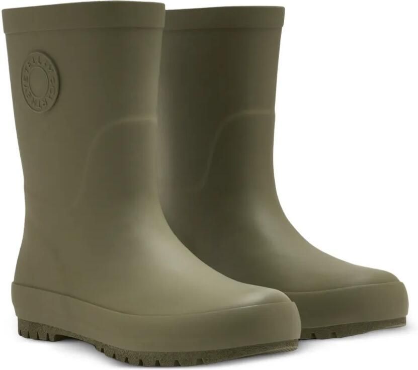 Stella McCartney Kids Laarzen met logopatch Groen