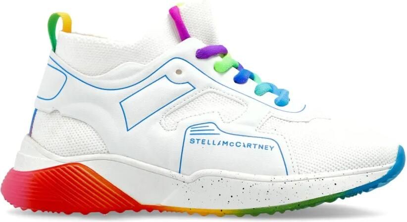 Stella McCartney Kids Moniker sneakers Wit - Foto 4