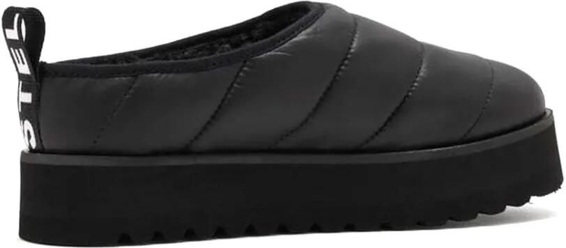 Stella McCartney Kids quilted slip-on sandals Zwart - Foto 4