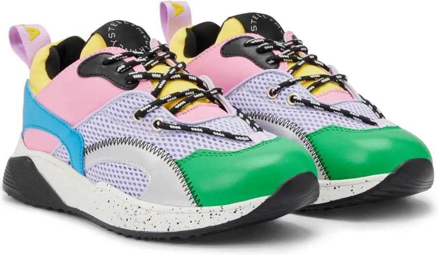 Stella McCartney Kids Sneakers met colourblocking Groen