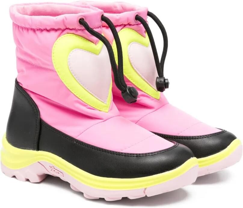 Stella McCartney Kids Snowboots met hartdetail Roze