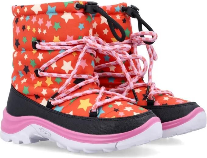 Stella McCartney Kids Snowboots met sterpatroon Rood
