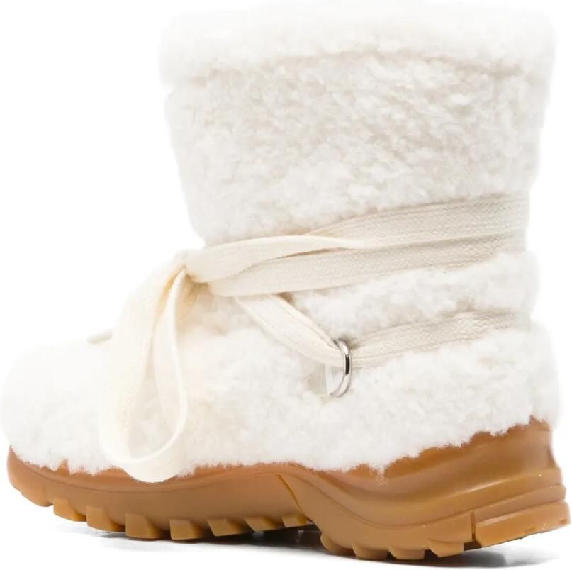 Stella McCartney Kids Veterlaarzen met imitatie lamswol Wit - Foto 2