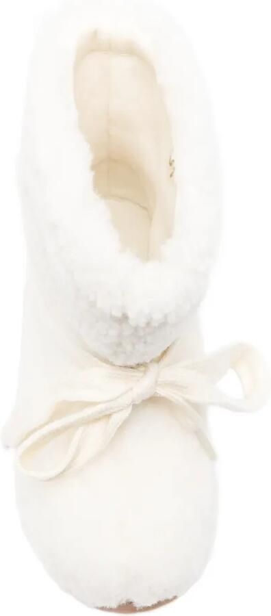 Stella McCartney Kids Veterlaarzen met imitatie lamswol Wit - Foto 3