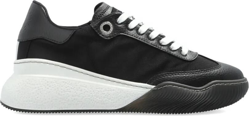 Stella McCartney Loop sneakers met vlakken Zwart