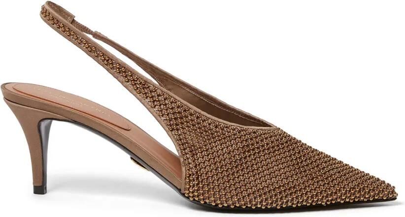 Stella McCartney Pumps met puntige neus Bruin