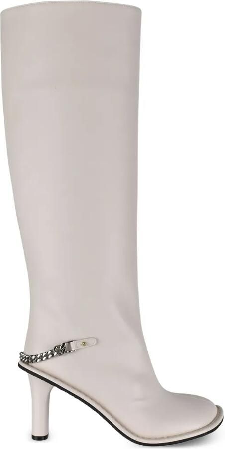Stella McCartney Ryder laarzen met kettingdetail Wit