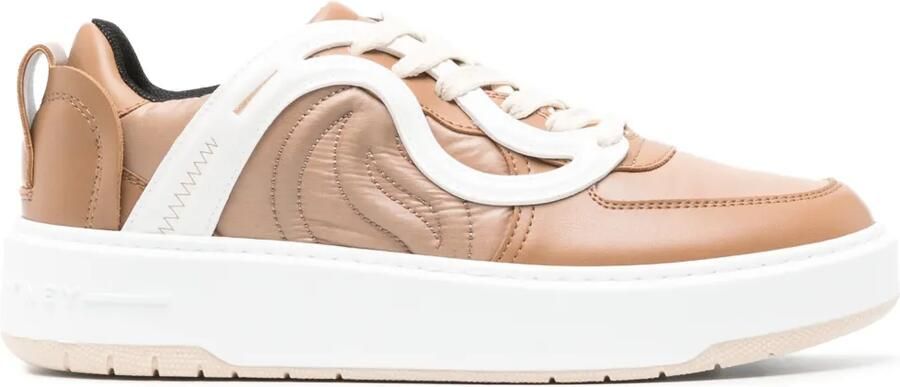 Stella McCartney S-Wave 1 sneakers van imitatieleer Bruin