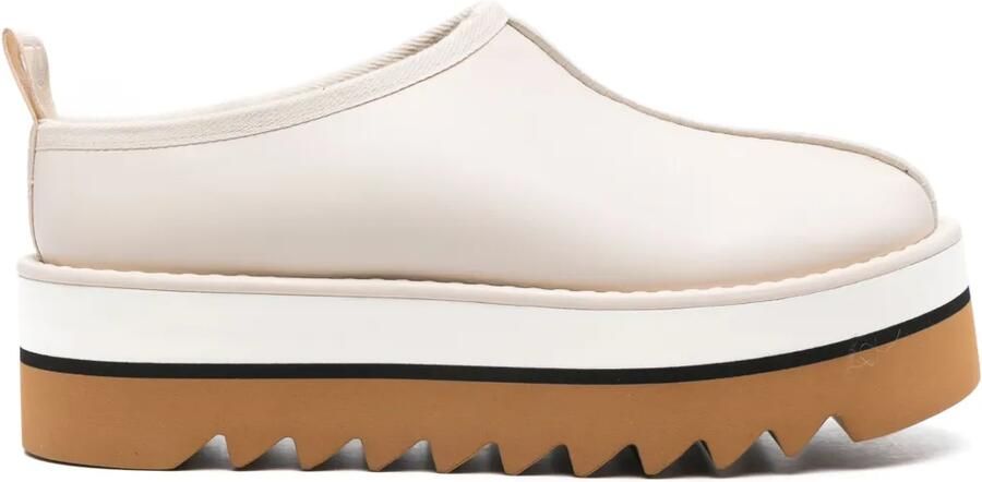 Stella McCartney Sneak-Elyse slippers Beige