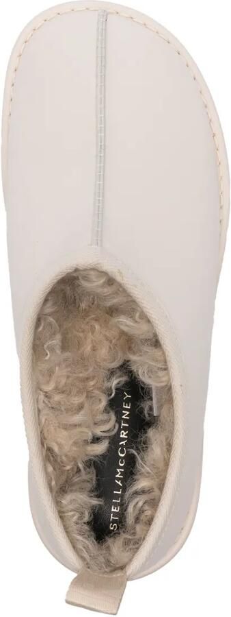 Stella McCartney Sneak-Elyse slippers Beige - Foto 4