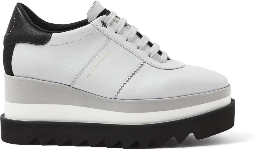 Stella McCartney Sneak-Elyse sneakers met plateauzool Grijs