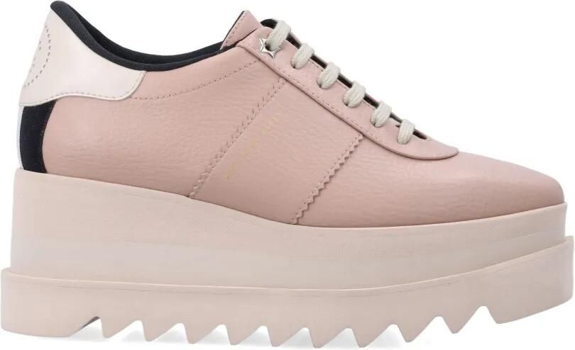 Stella McCartney Sneak-Elyse sneakers met plateauzool Roze
