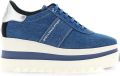 Stella McCartney Sneakelyse sneakers met plateauzool Blauw - Blauw