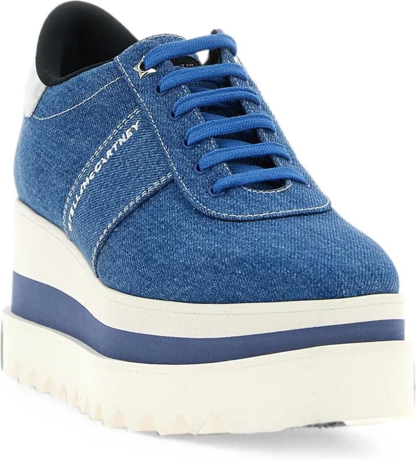 Stella McCartney Sneakelyse sneakers met plateauzool Blauw - Foto 2