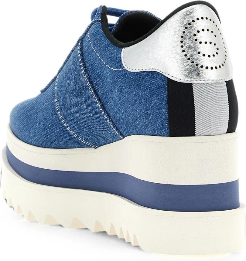 Stella McCartney Sneakelyse sneakers met plateauzool Blauw - Foto 3