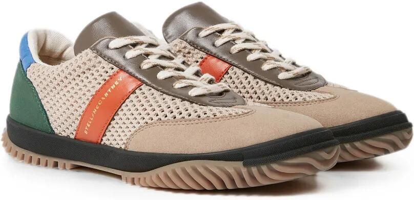 Stella McCartney Sneakers met mesh vlakken Beige - Foto 5